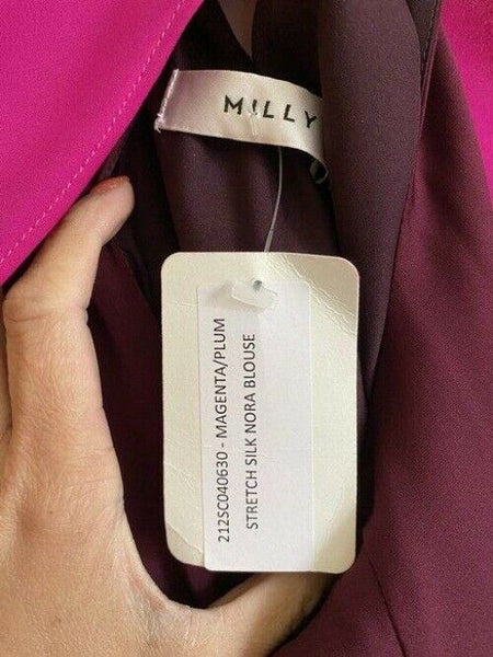 milly pink burgundy new women s sleeveless msrp small tank topcami