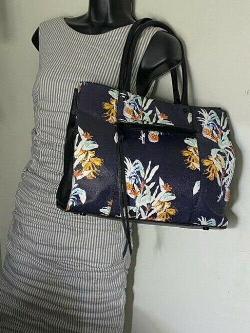 Rebecca Minkoff Shopping Xl Floral Multicolor Leather Tote