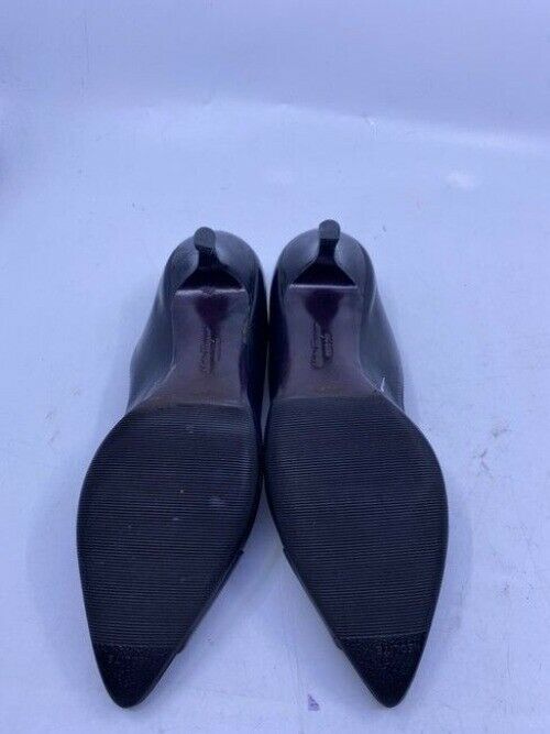 Salvatore Ferragamo Black Light Insignia Pumps Size Us