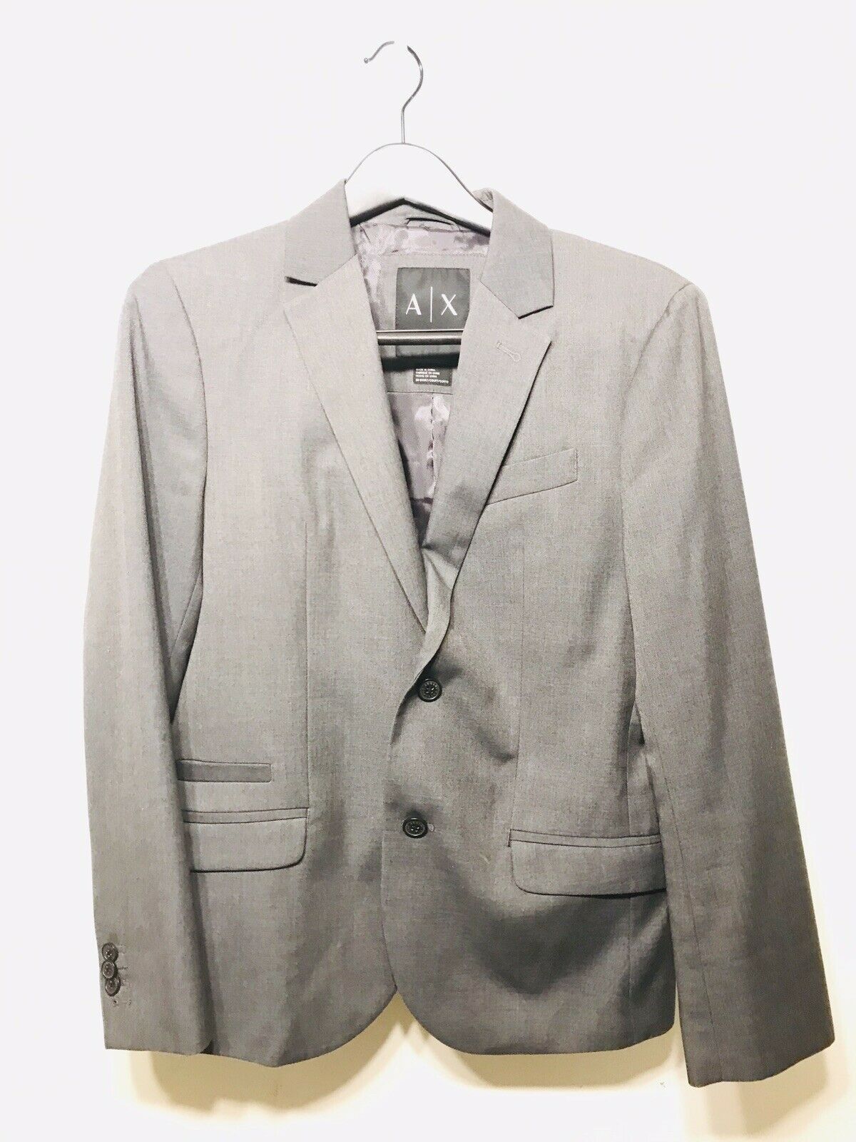 Armani Exchange Grey Jacket Size 36