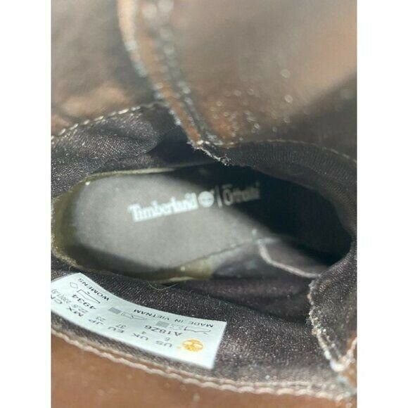 Timberland Women’s Heel Lace Up Leather Boots Sz 6