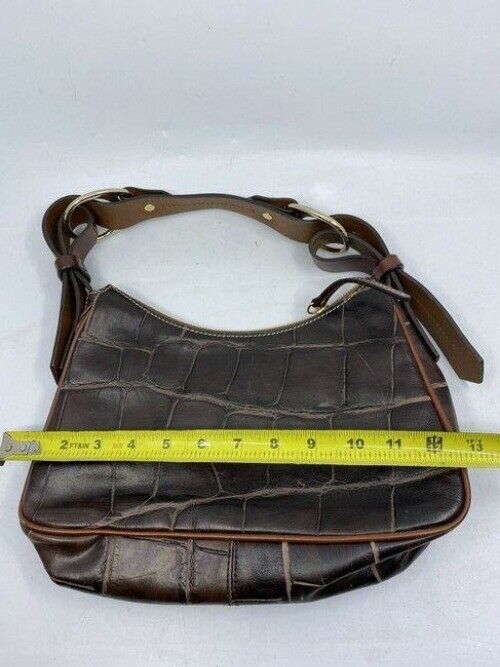 dooney and bourke animal print handbag small brown leather hobo bag