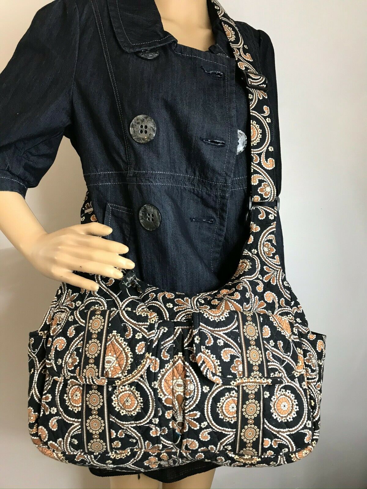 Vera Bradley Quilted Crossbody / Shoulder Bag