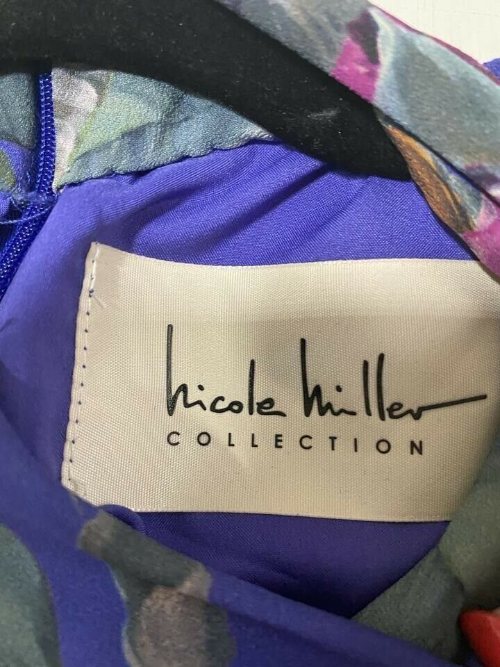 nicole miller purple new floral msrp