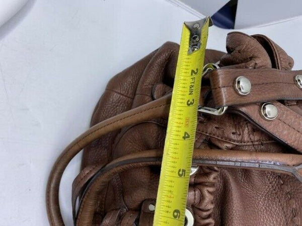 B Makowsky Msrp Brown Leather Shoulder Bag