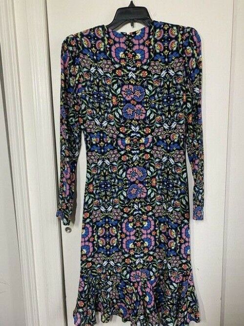 nicole miller multicolor new knee length printed msrp