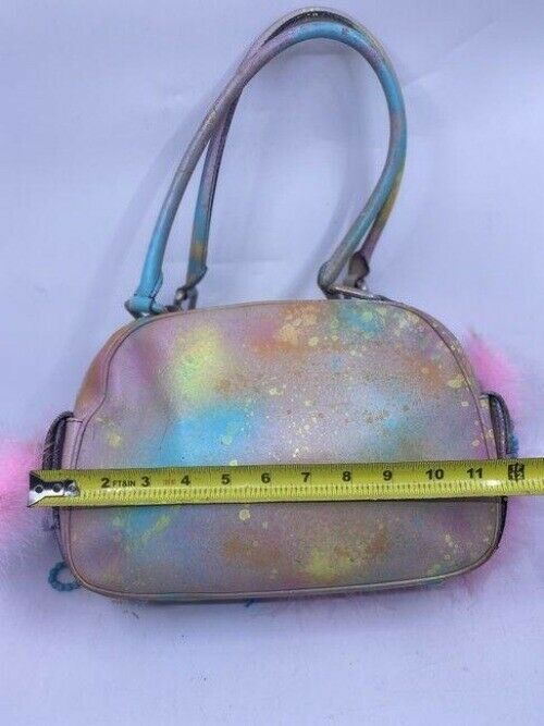 Marc Jacobs w hand shoulder customized by me w applique multicolor shoulder bag