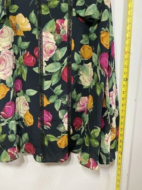nicole miller black green pink new msrp long formal dress