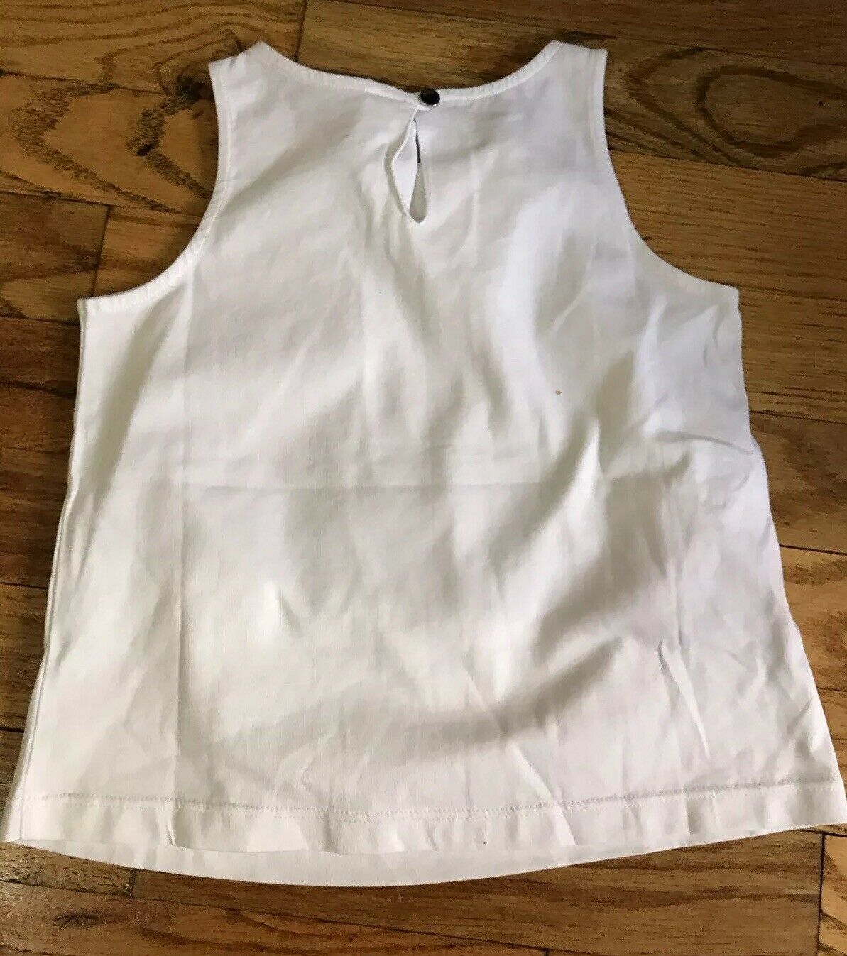NWT! Lot Of 2 JACADI White Cotton Tops 4 Yrs