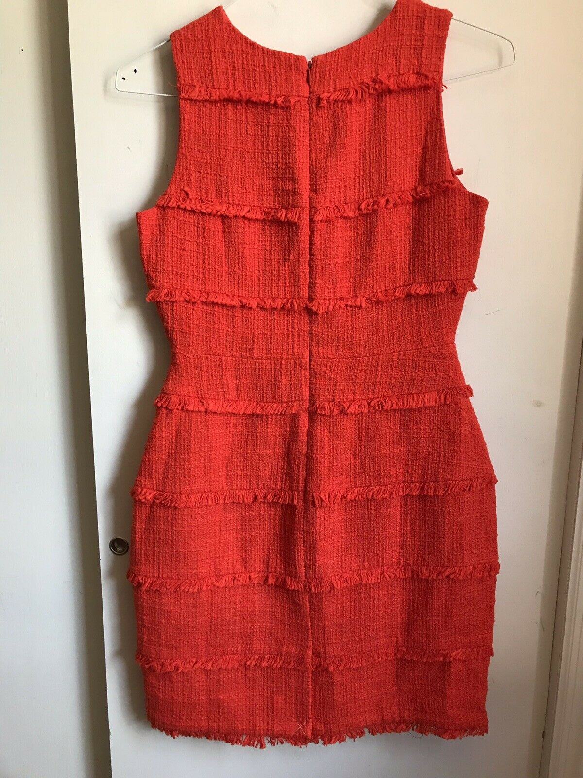 NWT! J. CREW Orange Sleeveless Dress 4P