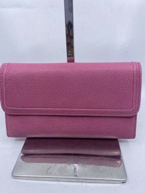 Rolfs Pink Nwb Soft Leather Card Checkbook Wallet