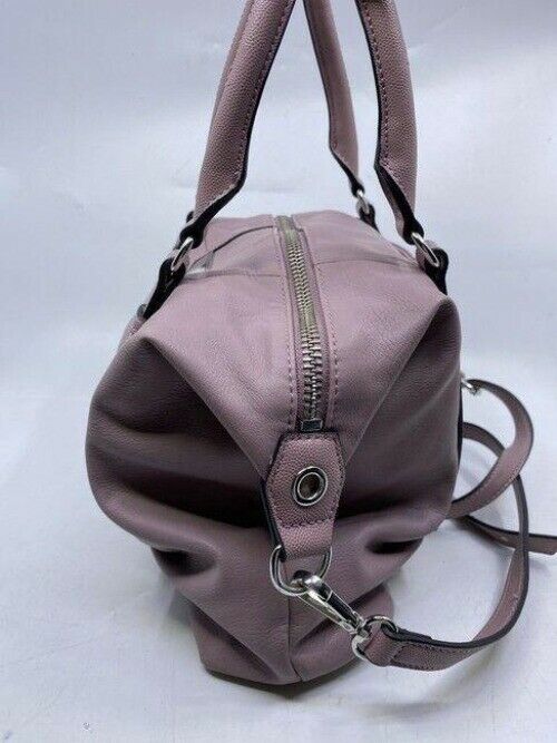 Simply Vera Vera Wang Light Purple Faux Leather Shoulder Bag