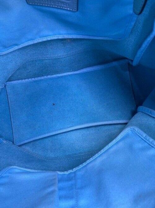 Coach shopping xl great condition msrp blue leather tote