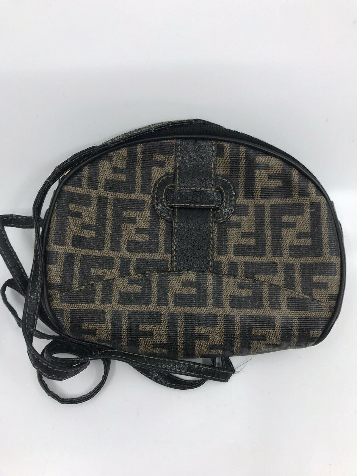 FENDI Vintage All over logo small crossbody