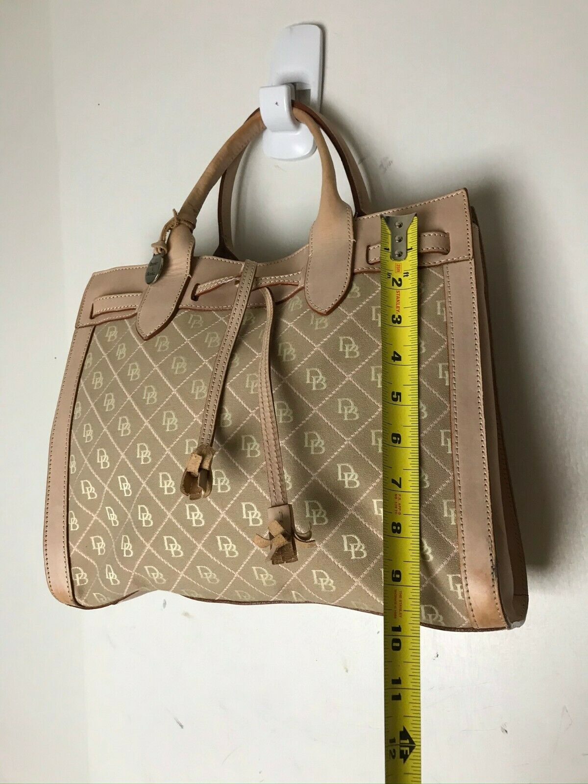 Dooney & Bourke Tan Large Tote Bag
