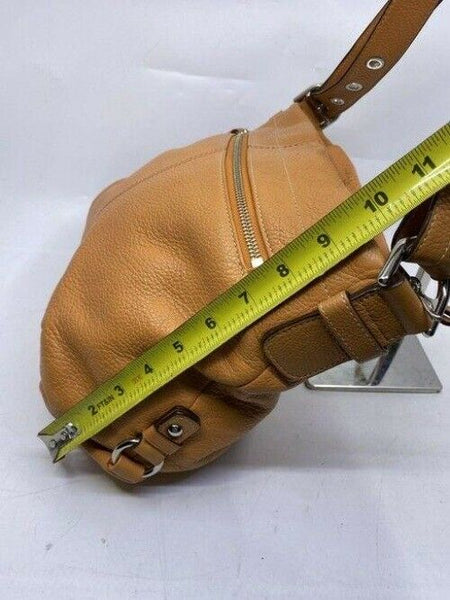 Coach medium orange leather cross body bag