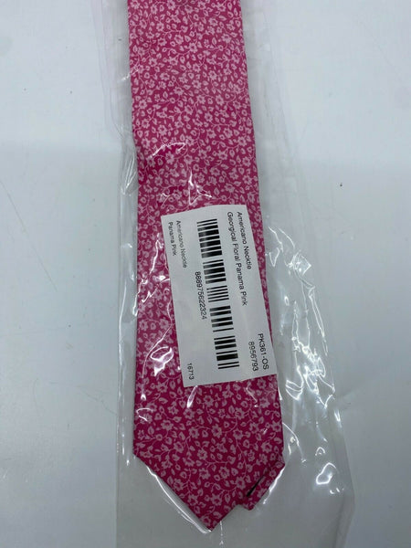 New! BONOBOS Neck Tie Pink Floral Great for Spring Msrp $98