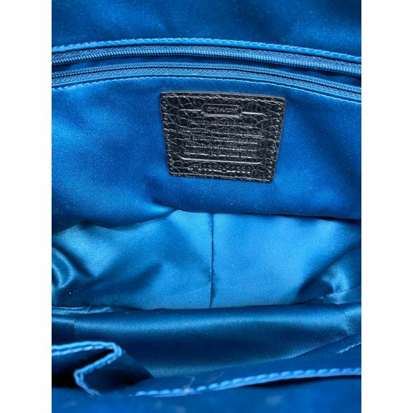COACH XL Leather Black Shoulder Bag Very Good Condition