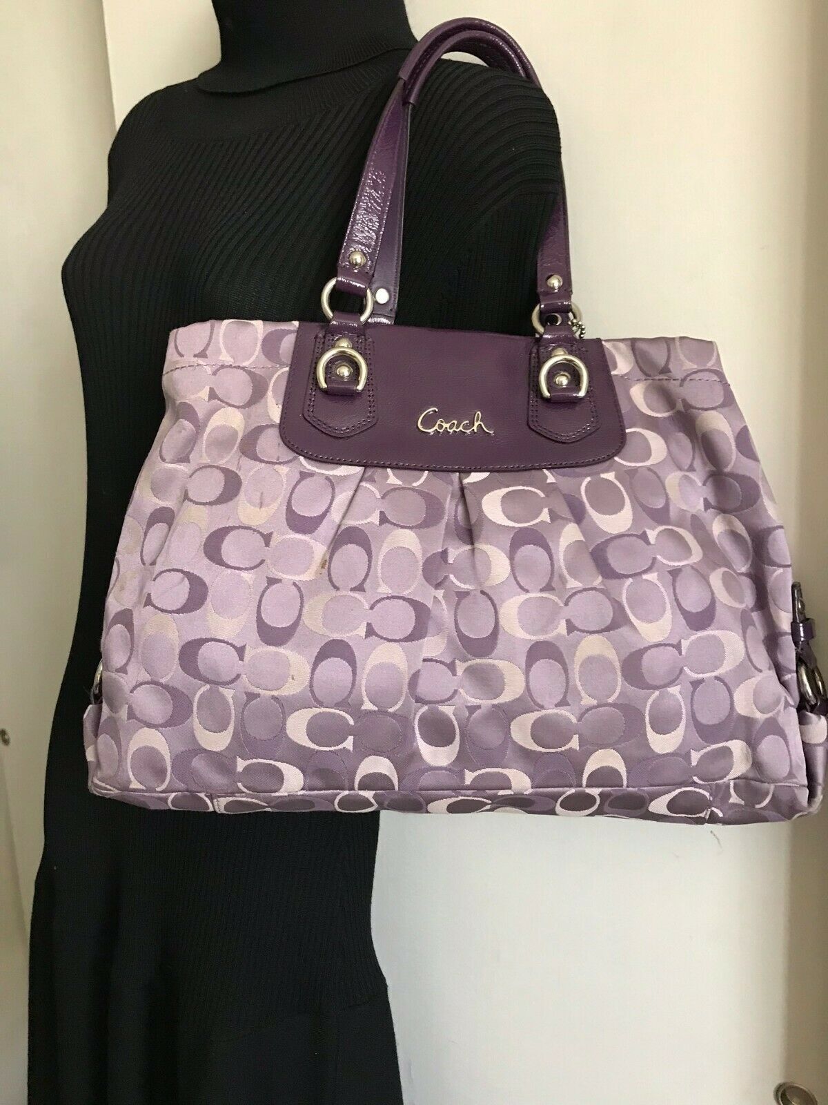 COACH Fabric Tote Bag