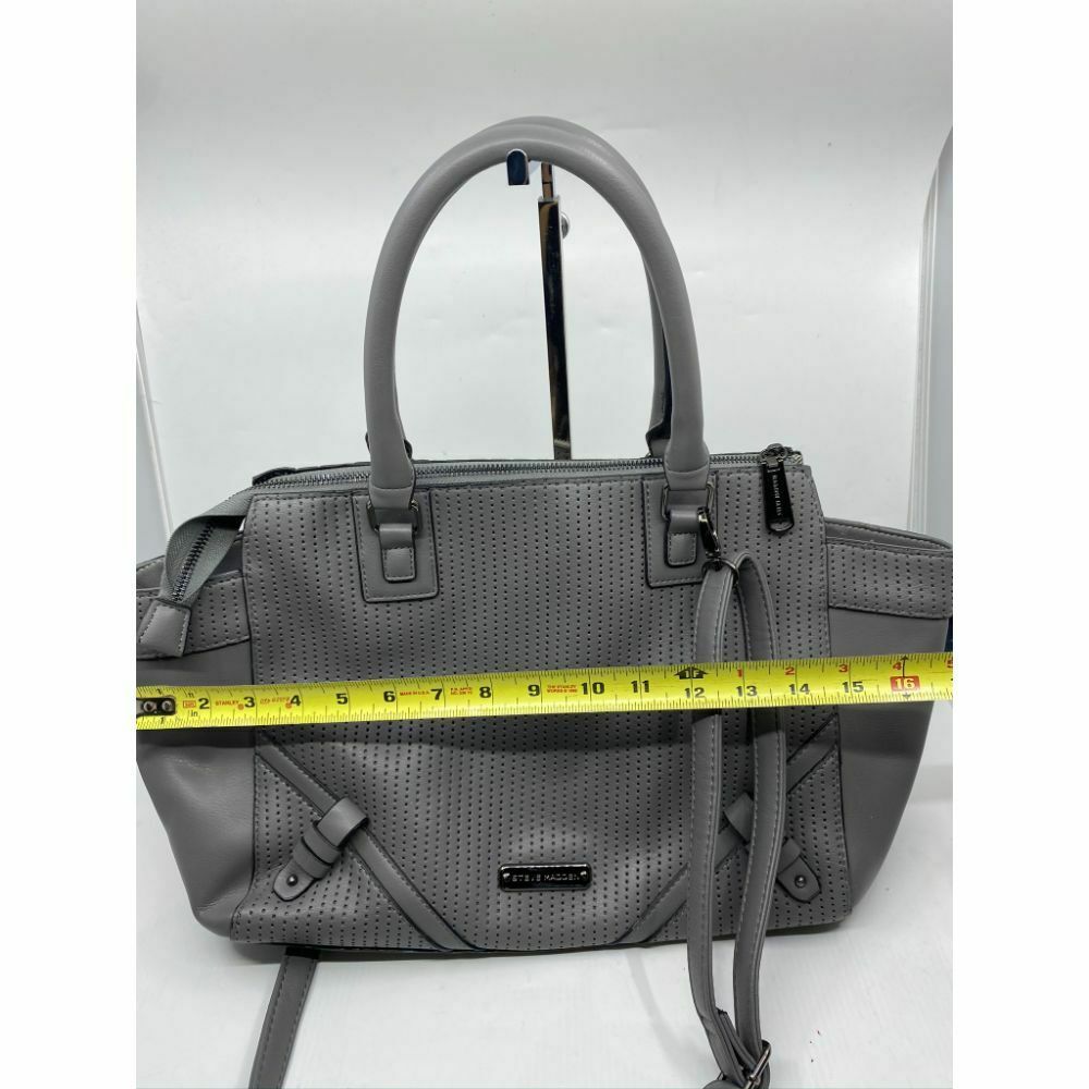 Steve Madden Gray Large Tote Bag