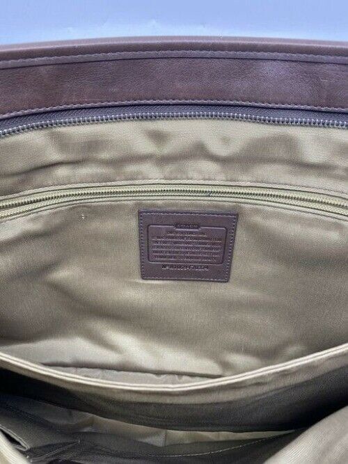 Coach Vintage Breifcase Brown Leather Messenger Bag