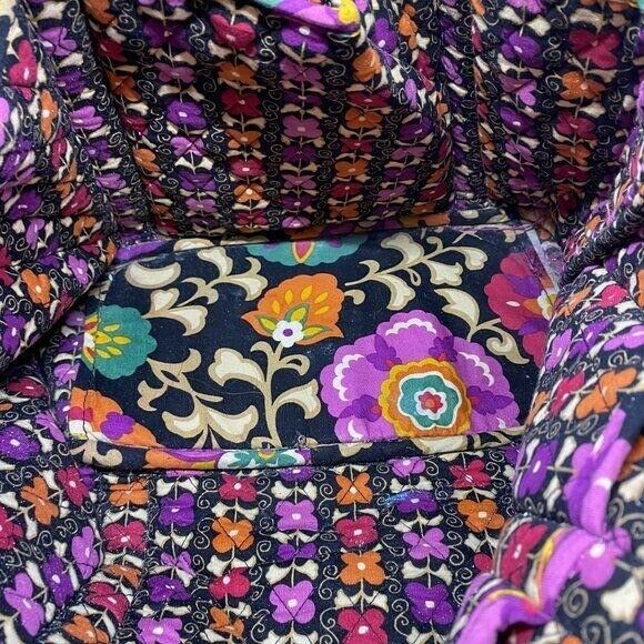 Vera Bradley Multicolor Fabric Large Tote Bag