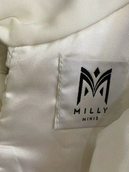 milly minis white new girls night out dress