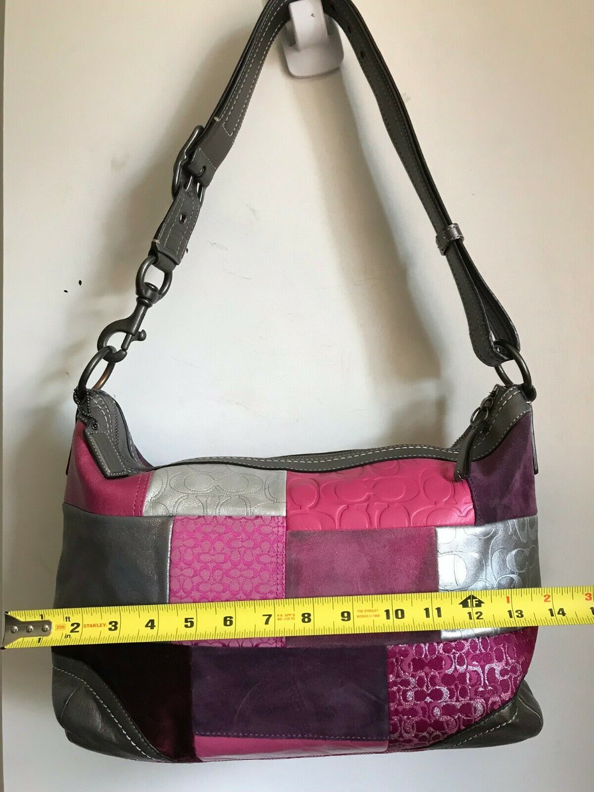 Coach Suede Shoulder Bag