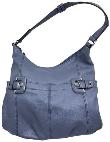 tignanello bag light purple leather tote