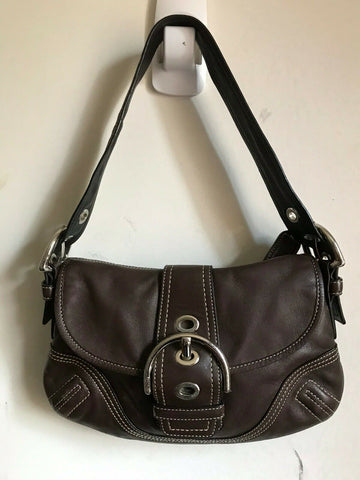 Coach shoulder bag - Brown Leather