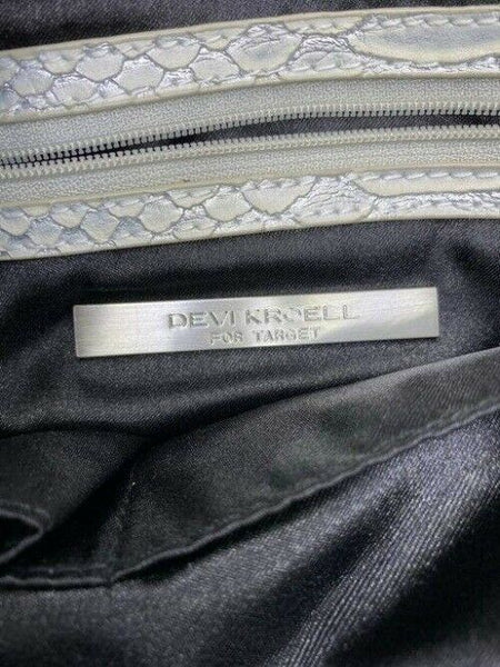 Devi Kroell Shoulder Bag Black Nylon Fabric Tote