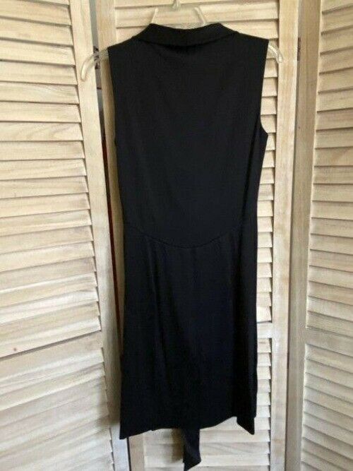 Zac Posen black new sleeveless symmetrical