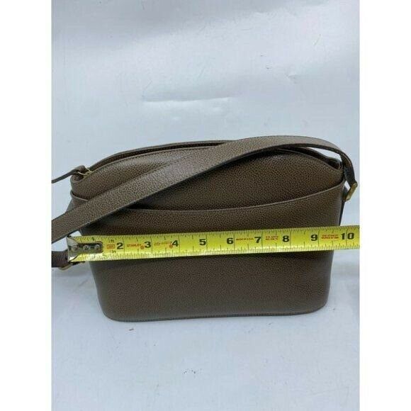 Coach Brown Vintage Pebbled Leather Shoulder Bag
