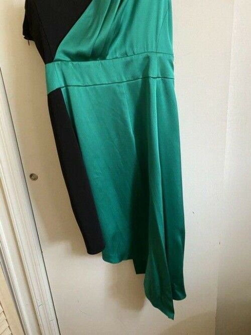 Cushnie Et Ochs Green Black Nwot Small Msrp Short Cocktail Dress