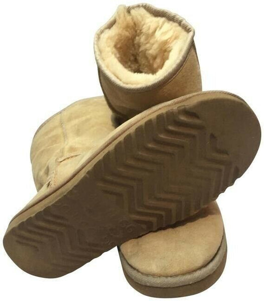 ugg australia tan mini bootsbooties size us