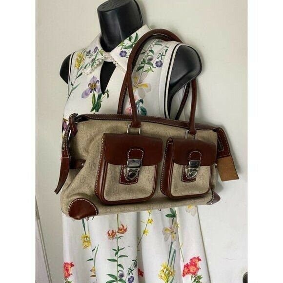 DOONEY & BOURKE Tan Brown Medium Size Doctor Bag