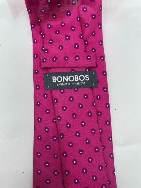 NWT BONOBOS Neck Tie Pink Diamond Great for Spring MSRP 98