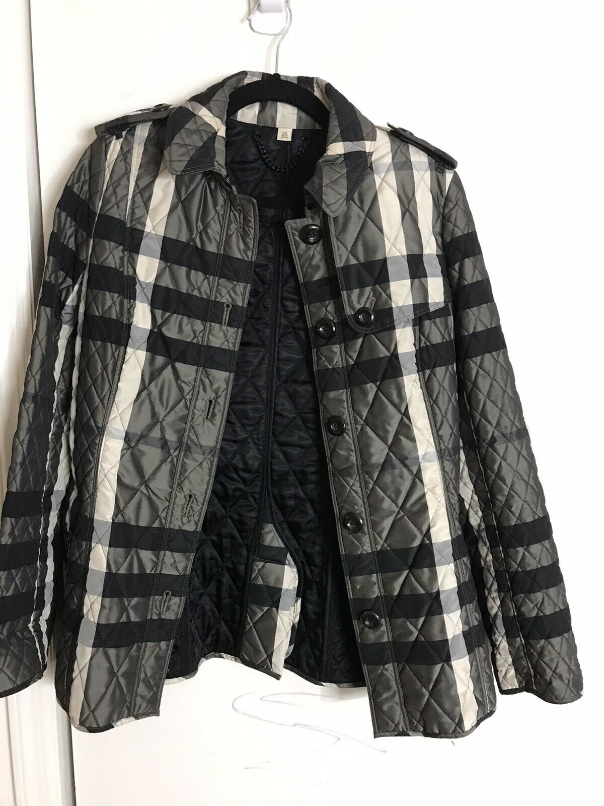 BURBERRY Women’s Plaid Jacket size 6
