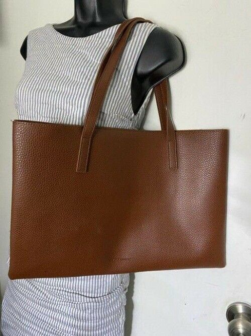 Vince Camuto msrp bronze leather shoulder bag
