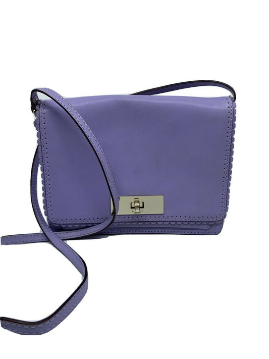KATE SPADE Lavander leather crossbody