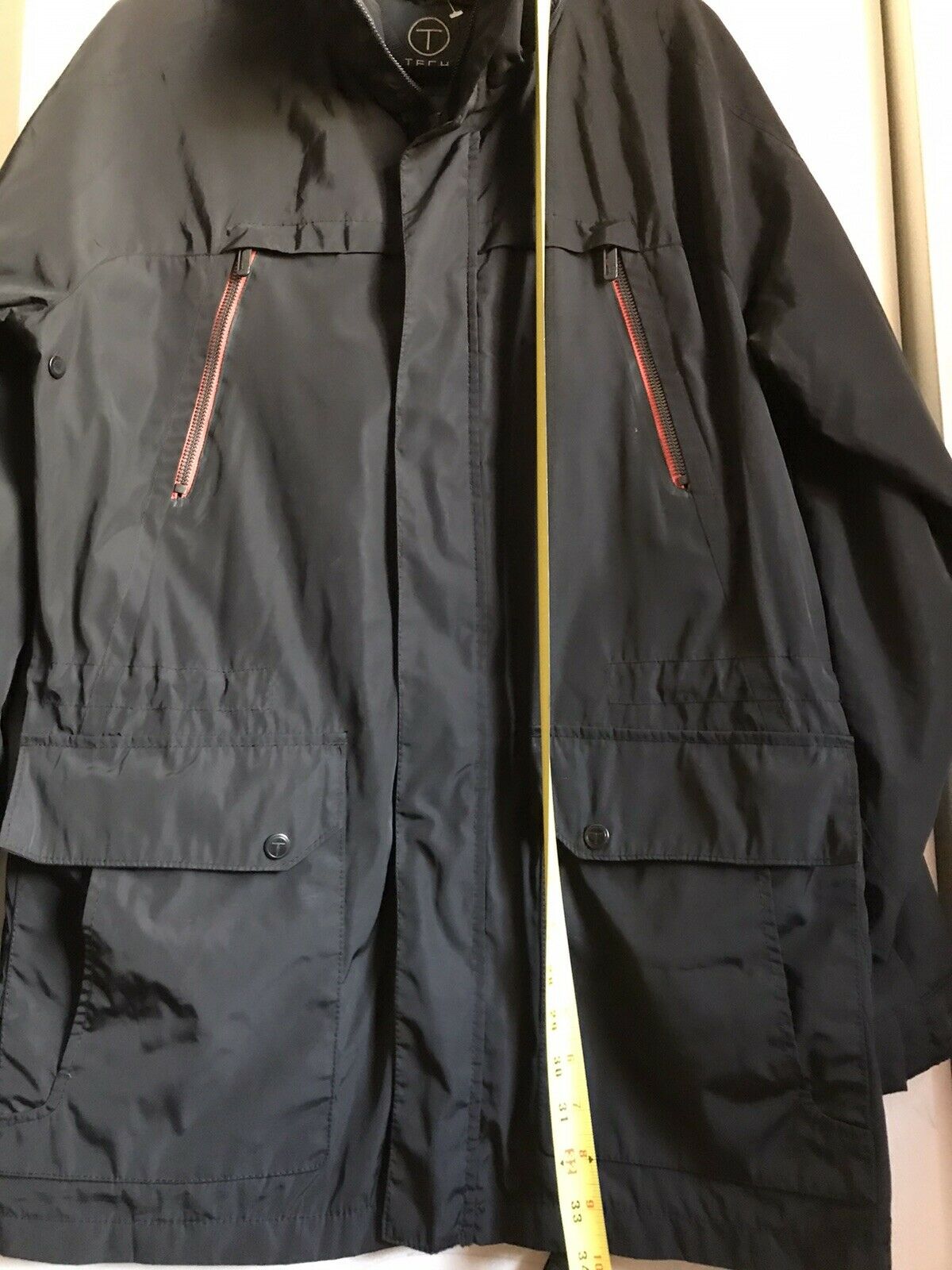 TUMI Men’s Black T Tech Nylon jacket Large