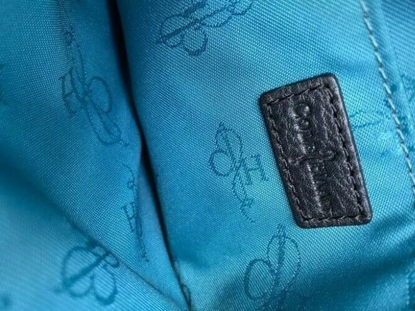 cole haan black leather cross body bag