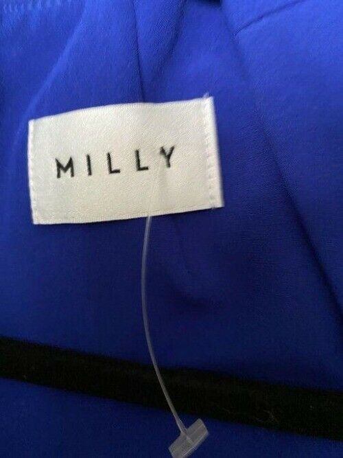 milly blue new v neck msrp