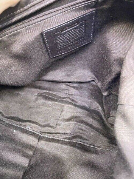 Coach Medium Tote Msrp Brown Beige Jacquard Fabric Shoulder Bag