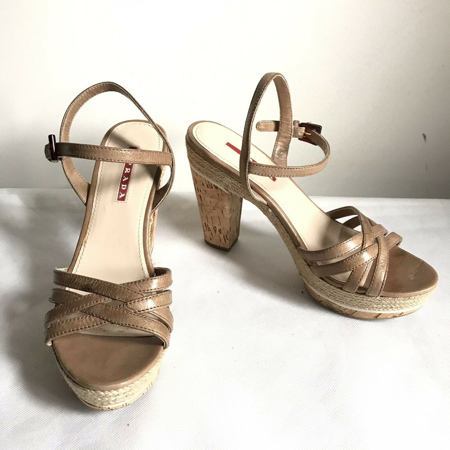 PRADA High Heel Sandals 37