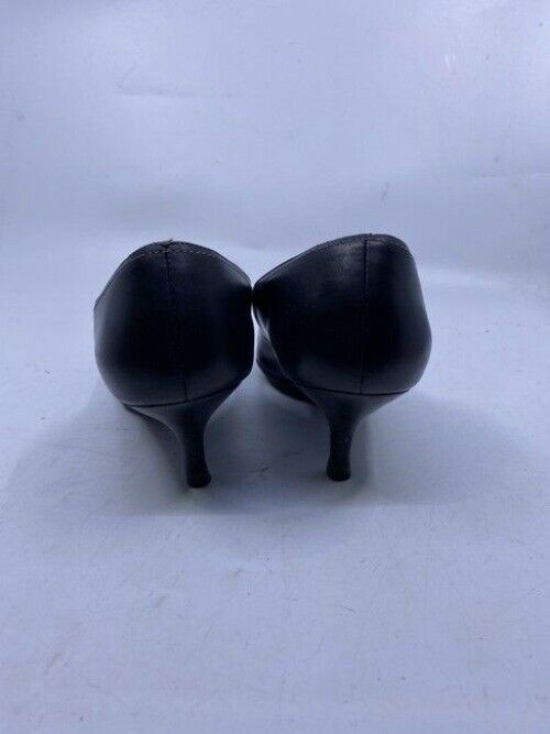 Salvatore Ferragamo Black Light Insignia Pumps Size Us