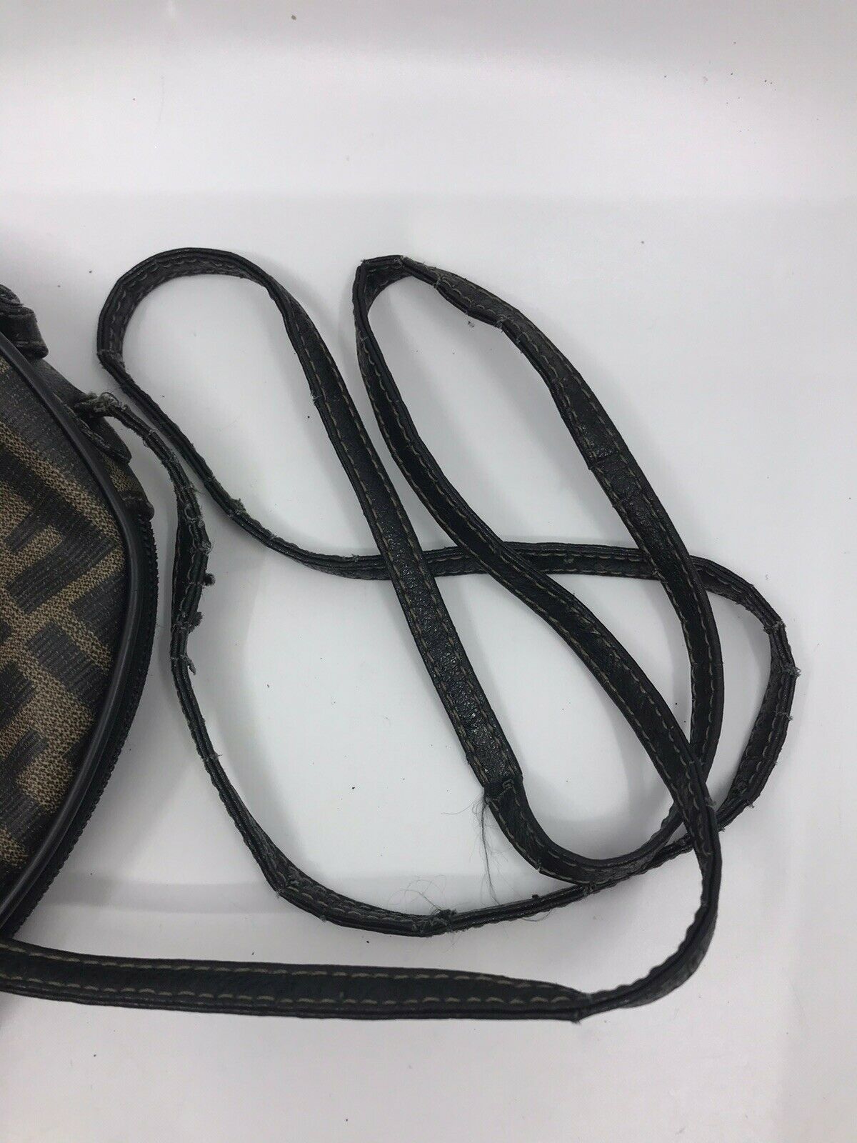 FENDI Vintage All over logo small crossbody