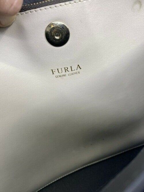 Furla Eden Black Leather Shoulder Bag