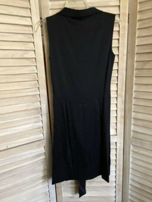 Zac Posen black new sleeveless symmetrical