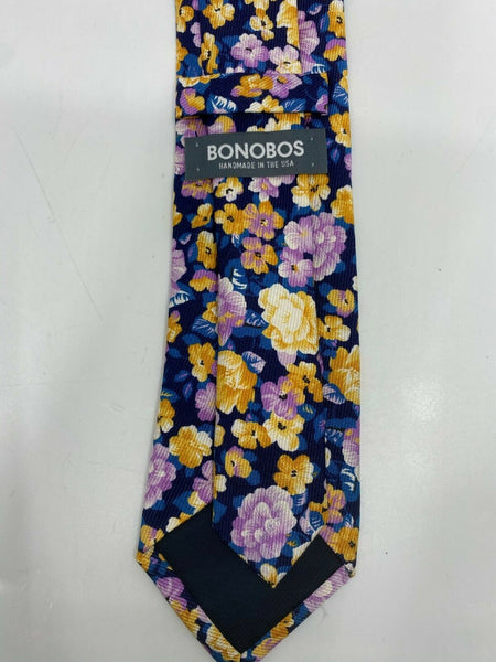 NWOT BONOBOS Neck Tie Multicolor Floral Great for Spring MSRP 98